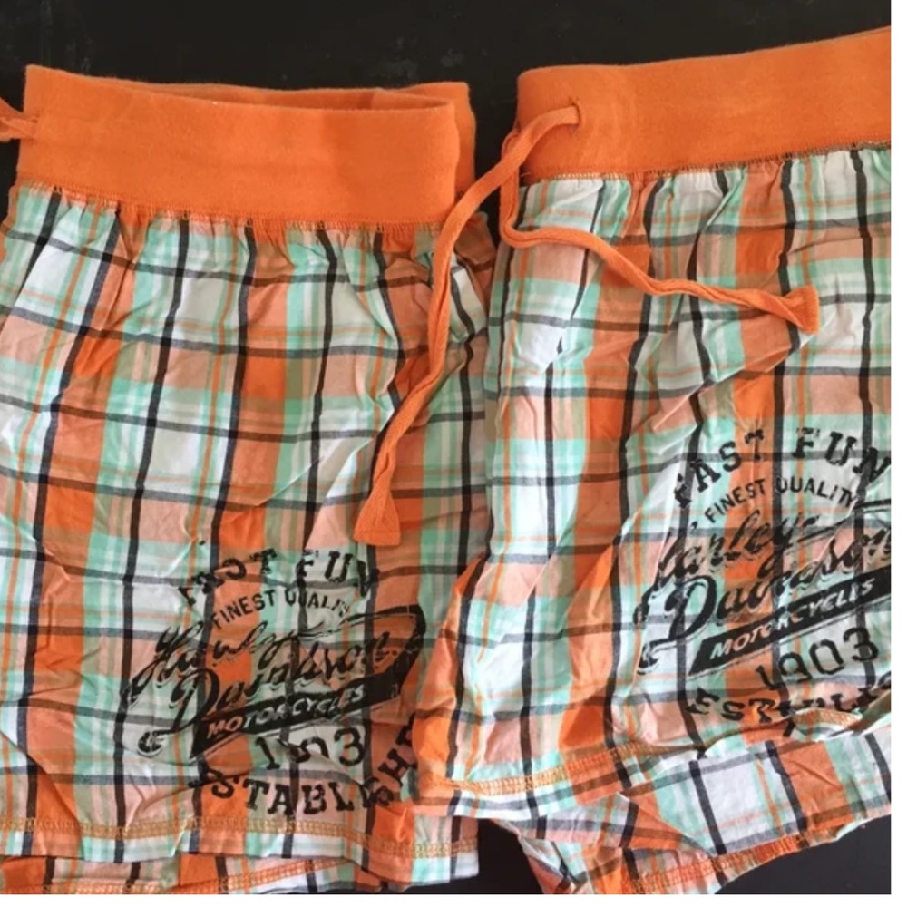 Harley Davison women’s boxers M & L.